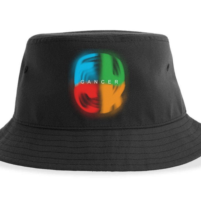 Fuck All Cancer Sustainable Bucket Hat