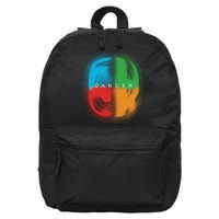 Fuck All Cancer 16 in Basic Backpack