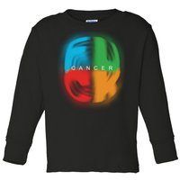 Fuck All Cancer Toddler Long Sleeve Shirt