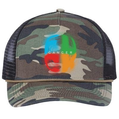 Fuck All Cancer Retro Rope Trucker Hat Cap