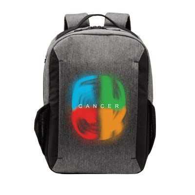 Fuck All Cancer Vector Backpack