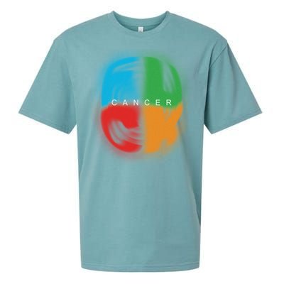 Fuck All Cancer Sueded Cloud Jersey T-Shirt