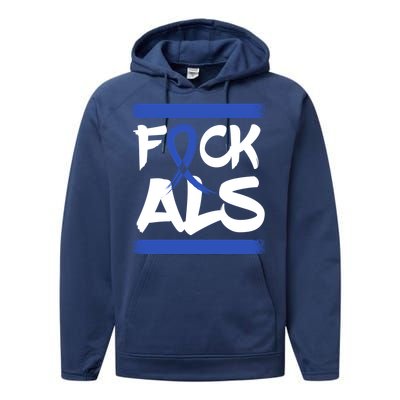 F*uck ALS Performance Fleece Hoodie