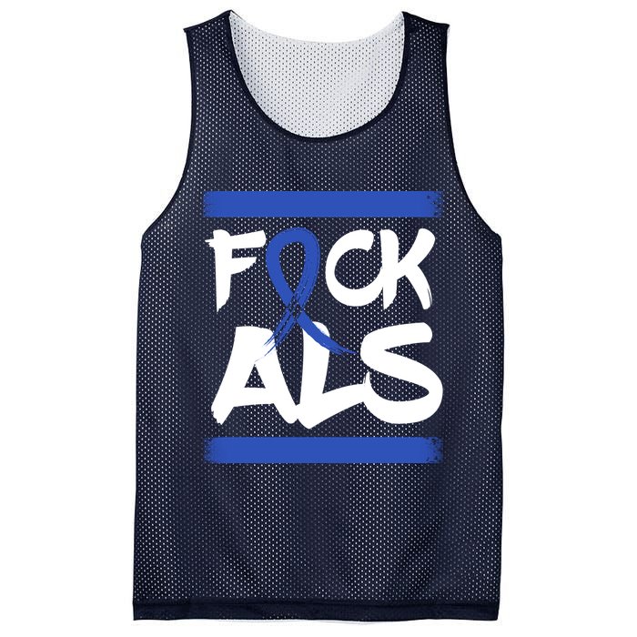 F*uck ALS Mesh Reversible Basketball Jersey Tank