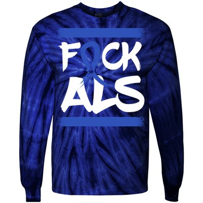 F*uck ALS Tie-Dye Long Sleeve Shirt