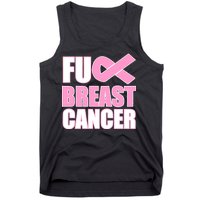 Fuck Breast Cancer Fight Logo Tank Top