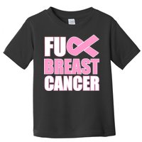 Fuck Breast Cancer Fight Logo Toddler T-Shirt