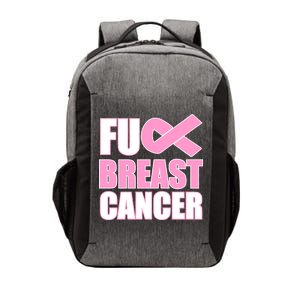 Fuck Breast Cancer Fight Logo Vector Backpack