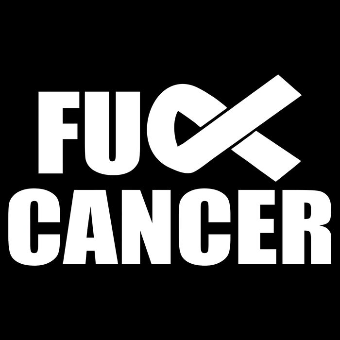 Fuck Cancer Fight Logo Premium T-Shirt