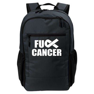 Fuck Cancer Fight Logo Daily Commute Backpack