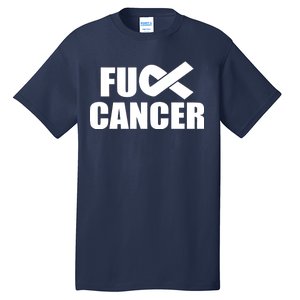 Fuck Cancer Fight Logo Tall T-Shirt