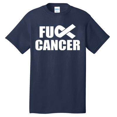 Fuck Cancer Fight Logo Tall T-Shirt