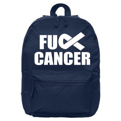 Fuck Cancer Fight Logo 16 in Basic Backpack