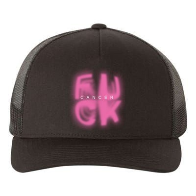 Fuck Cancer Logo Yupoong Adult 5-Panel Trucker Hat