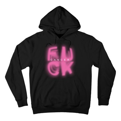 Fuck Cancer Logo Hoodie