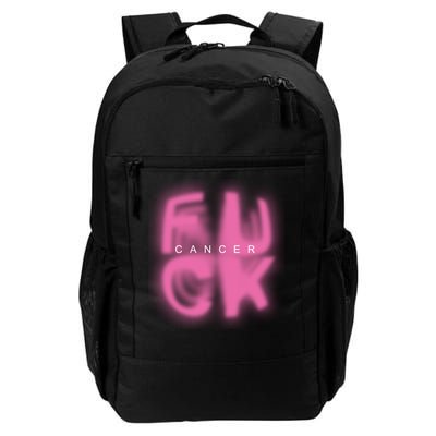 Fuck Cancer Logo Daily Commute Backpack