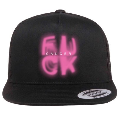 Fuck Cancer Logo Flatbill Hat
