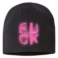 Fuck Cancer Logo Sustainable Beanie