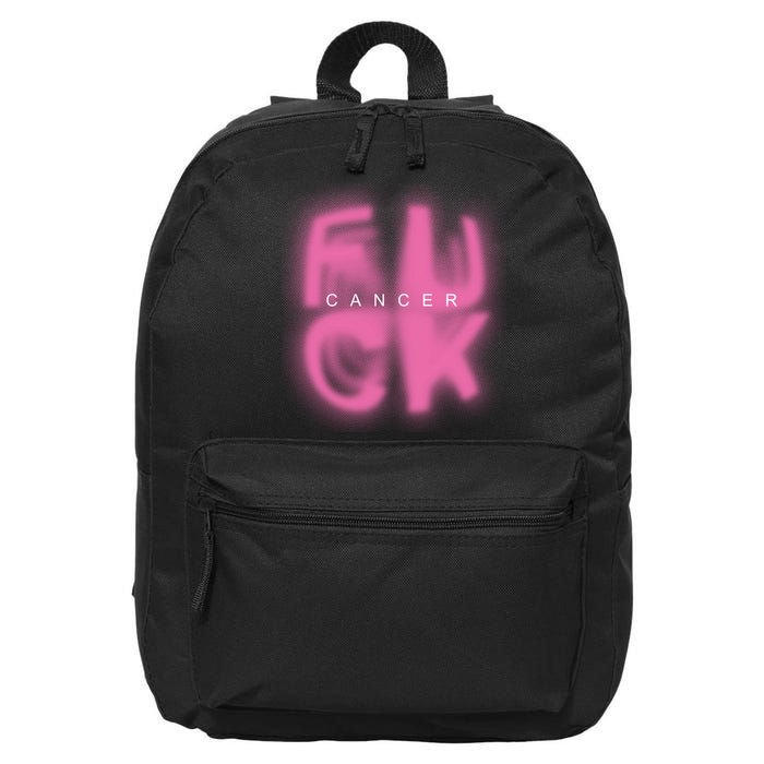 Fuck Cancer Logo 16 in Basic Backpack