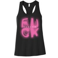 Fuck Cancer Logo Women's Racerback Tank