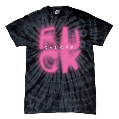 Fuck Cancer Logo Tie-Dye T-Shirt