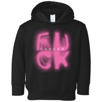 Fuck Cancer Logo Toddler Hoodie