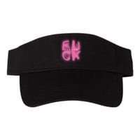 Fuck Cancer Logo Valucap Bio-Washed Visor