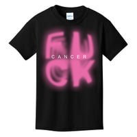 Fuck Cancer Logo Kids T-Shirt