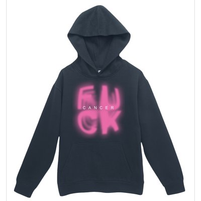 Fuck Cancer Logo Urban Pullover Hoodie