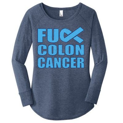 Fuck Colon Cancer Women's Perfect Tri Tunic Long Sleeve Shirt