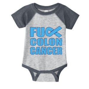 Fuck Colon Cancer Infant Baby Jersey Bodysuit