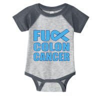 Fuck Colon Cancer Infant Baby Jersey Bodysuit