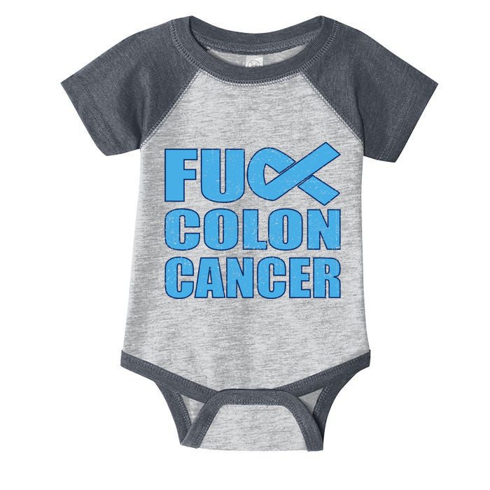 Fuck Colon Cancer Infant Baby Jersey Bodysuit