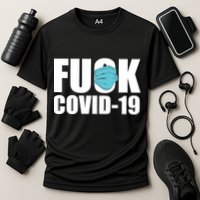 Fuck COVID-19 Cooling Performance Crew T-Shirt