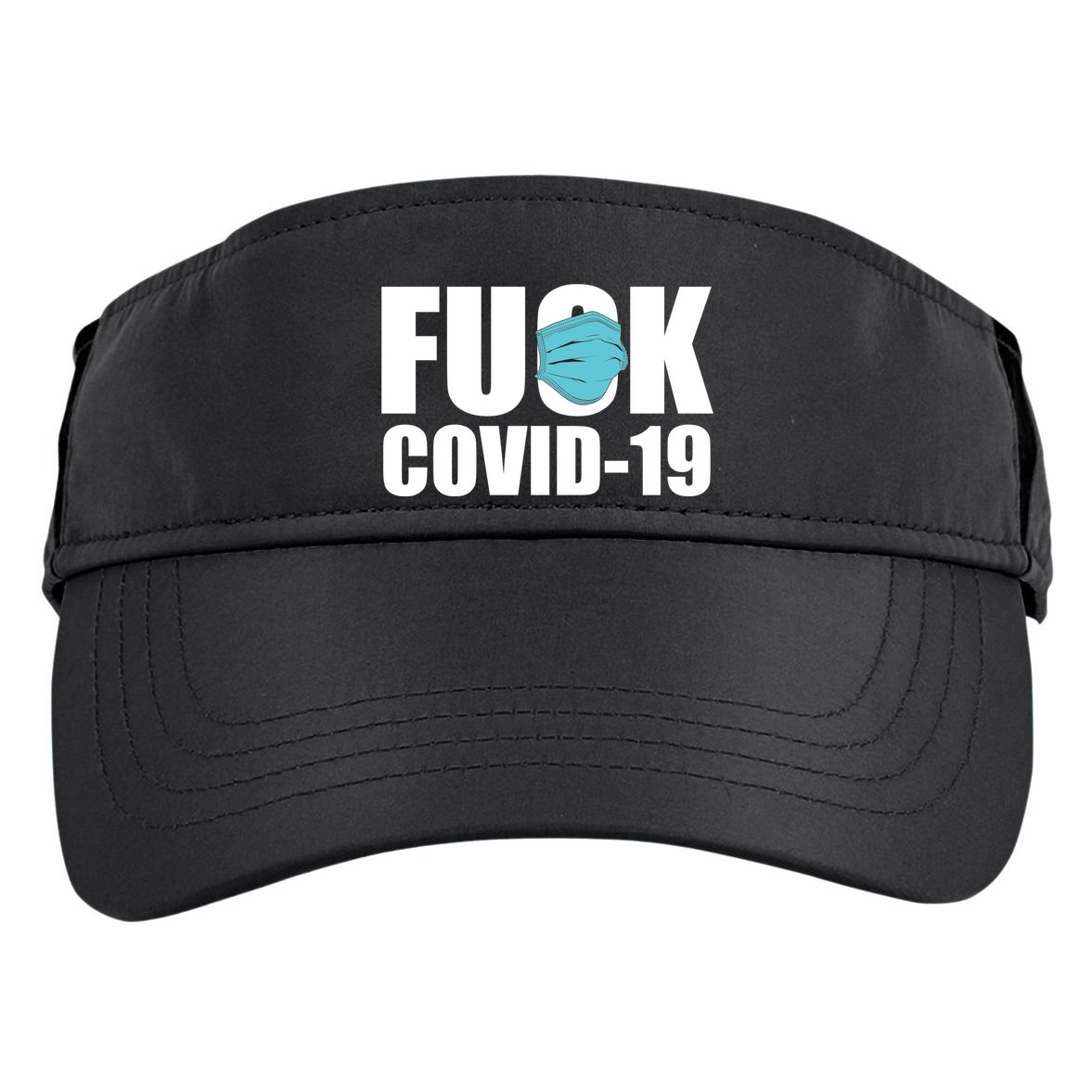 Fuck COVID-19 Adult Drive Performance Visor