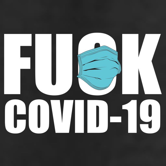 Fuck COVID-19 Adult Drive Performance Visor
