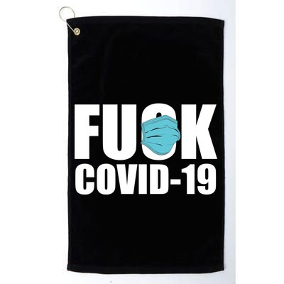 Fuck COVID-19 Golf Towel