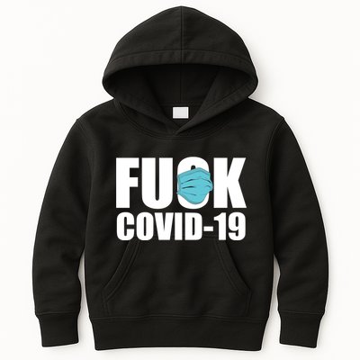Fuck COVID-19 Kids Hoodie