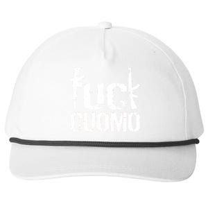 Fuck Cuomo Gun Rights Snapback Five-Panel Rope Hat