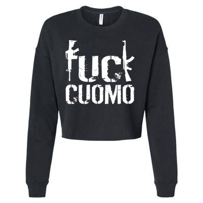 Fuck Cuomo Gun Rights Cropped Pullover Crew