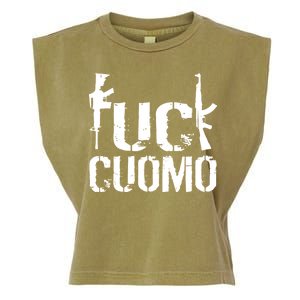 Fuck Cuomo Gun Rights Garment-Dyed Women's Muscle Tee