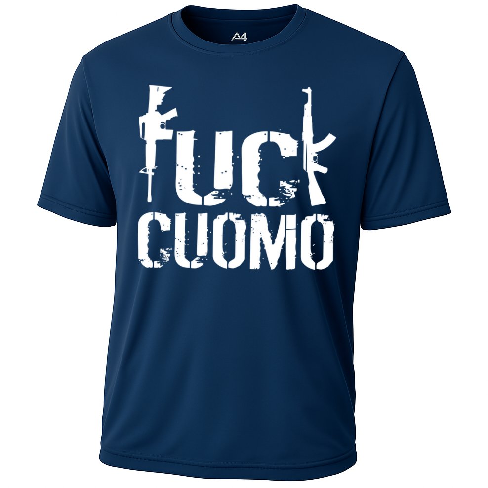 Fuck Cuomo Gun Rights Cooling Performance Crew T-Shirt