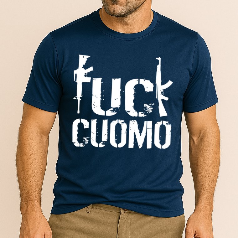 Fuck Cuomo Gun Rights Cooling Performance Crew T-Shirt