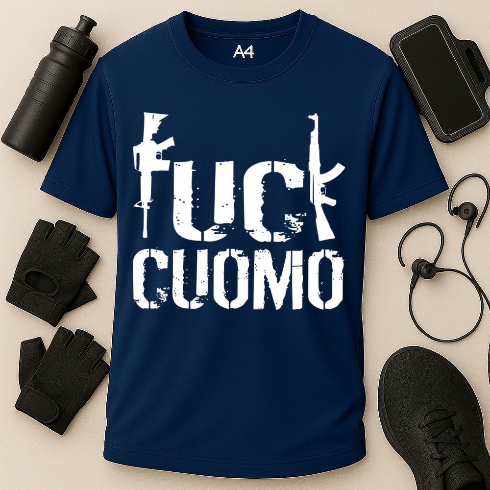 Fuck Cuomo Gun Rights Cooling Performance Crew T-Shirt