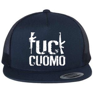 Fuck Cuomo Gun Rights Flat Bill Trucker Hat