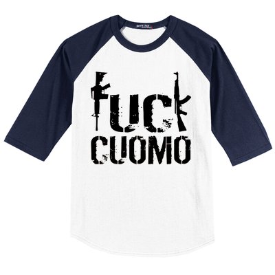 Fuck Cuomo Gun Rights Baseball Sleeve Shirt