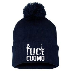 Fuck Cuomo Gun Rights Pom Pom 12in Knit Beanie