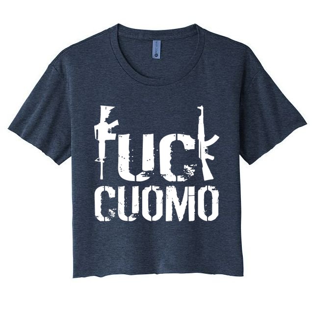 Fuck Cuomo Gun Rights Crop Top