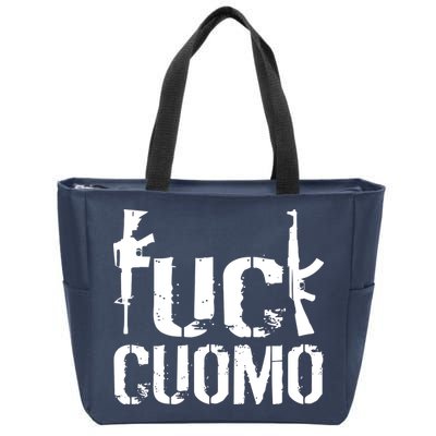 Fuck Cuomo Gun Rights Zip Tote Bag