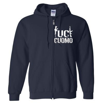 Fuck Cuomo Gun Rights Full Zip Hoodie